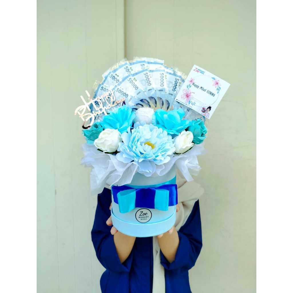 Buket Uang isi sendiri | Buket Uang |Bloom Box Buket Uang Kosongan 2 | Bloom Box Uang