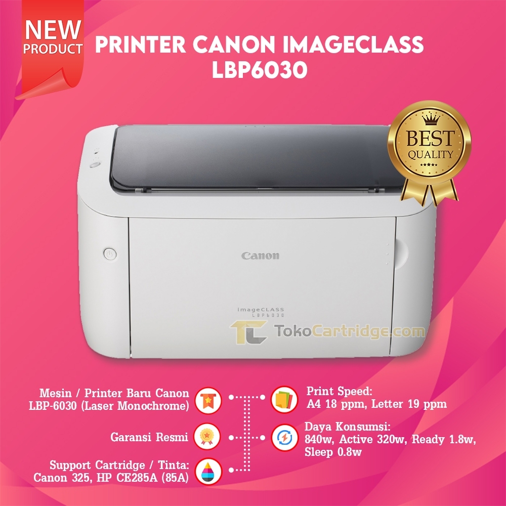 Printer Canon ImageCLASS LBP6030 LBP-6030 New / Printer Canon imageCLASS LBP6030w Wireless