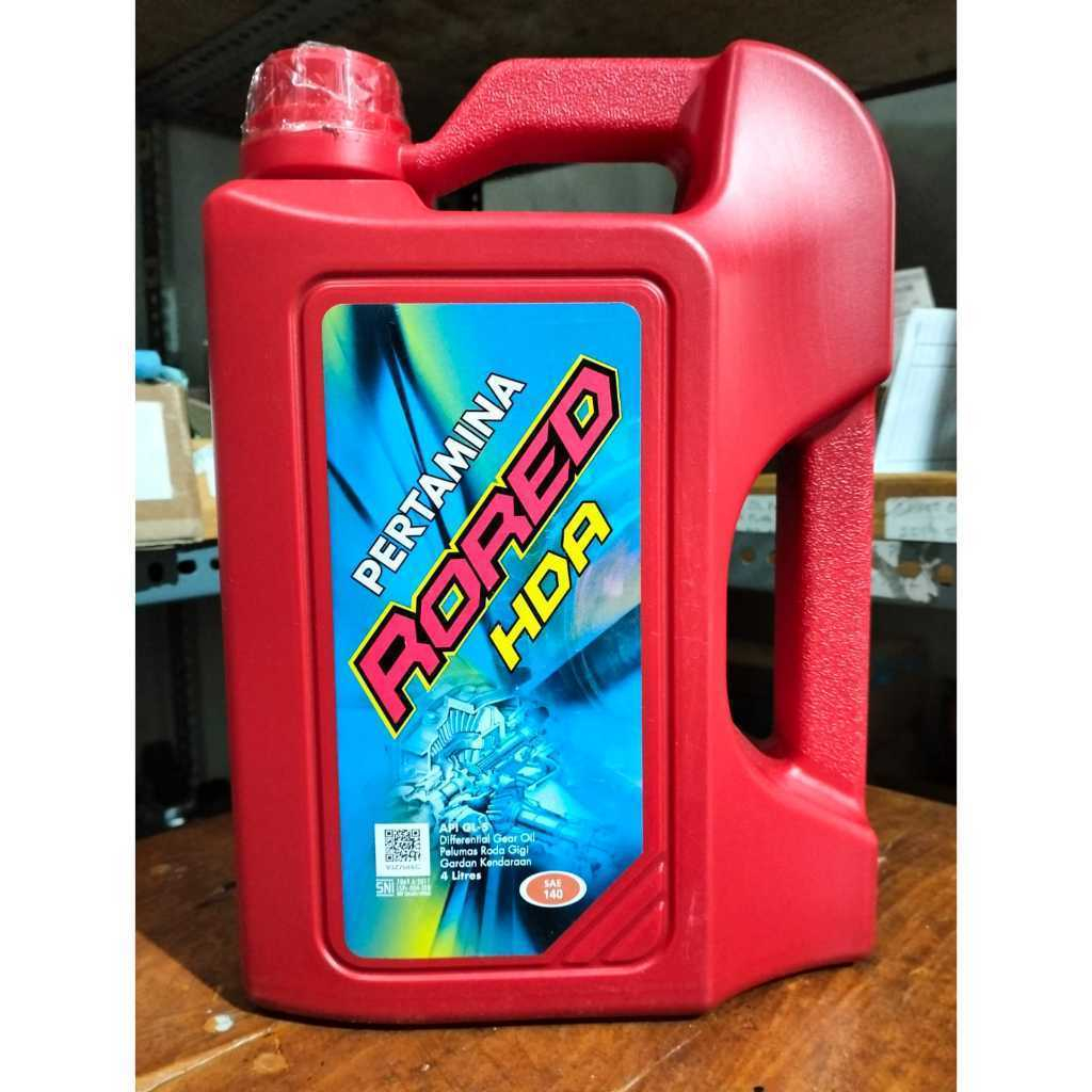 Pertamina Rored HDA SAE 140 4 Liter