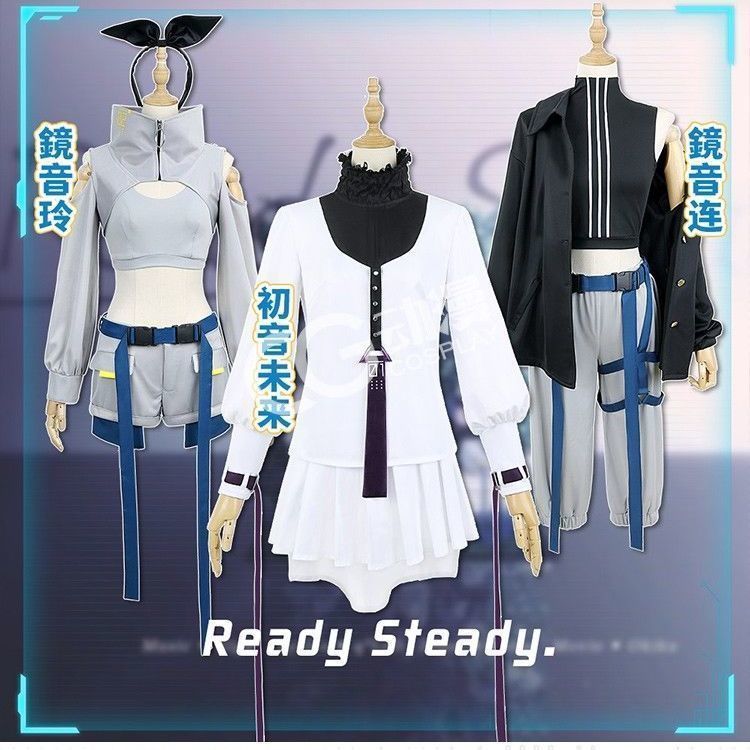 Project Sekai cosplay Hatsune Miku Kagamine Len Kagamine Rin cosplay costume
