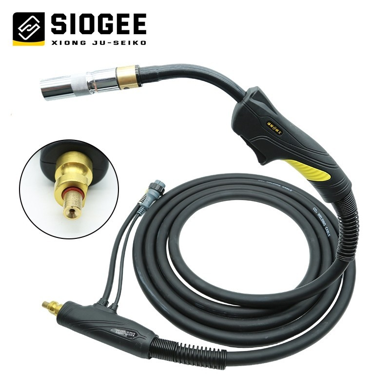 SIOGEE MIG Torch Tang Las 350A 3M /5M Euro Connector Welding Gun for Mesin Las Daiden Panasonic Mult