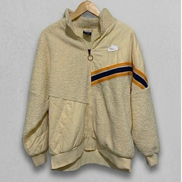 (BELI 1,5 JT) preloved jacket nike nsw vintage sherpa M Oversize (70x50) Authentic 100% second origi