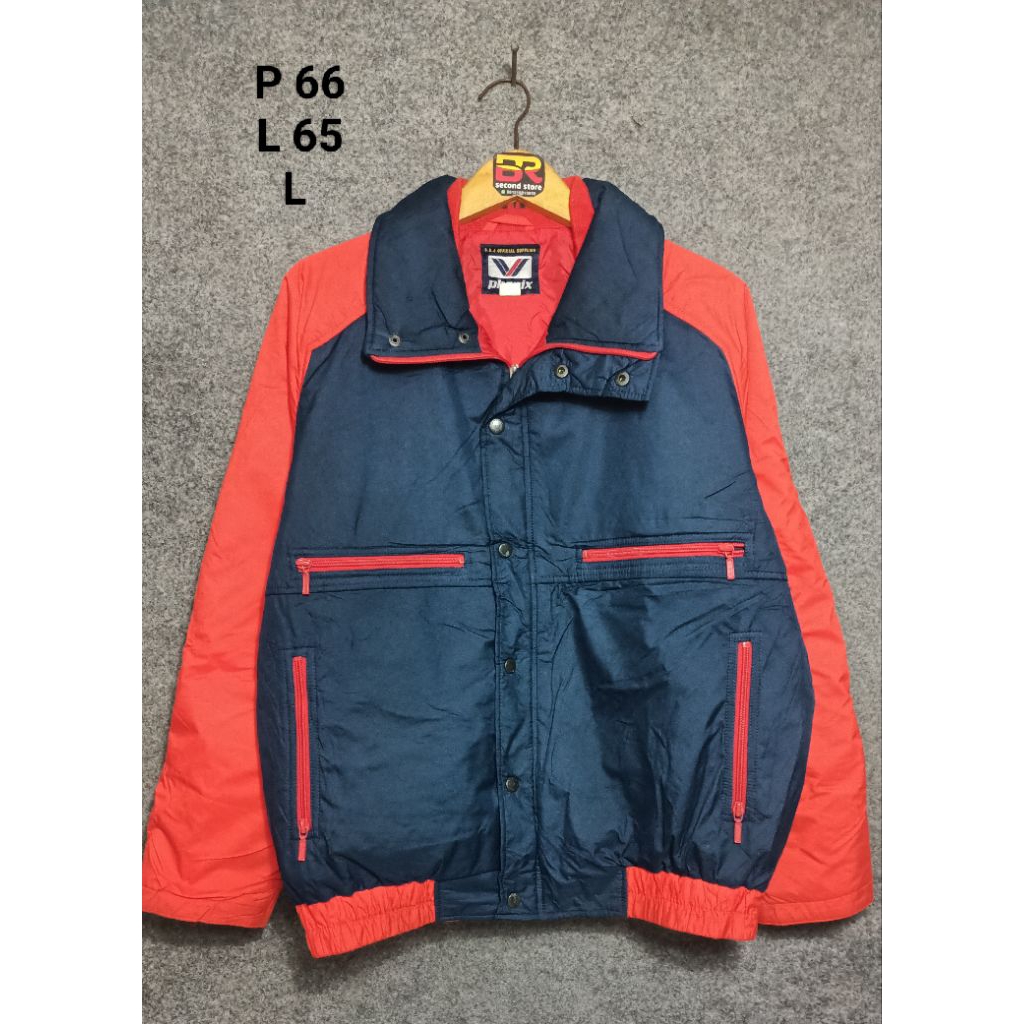 jaket phenix 2colour vintage racing