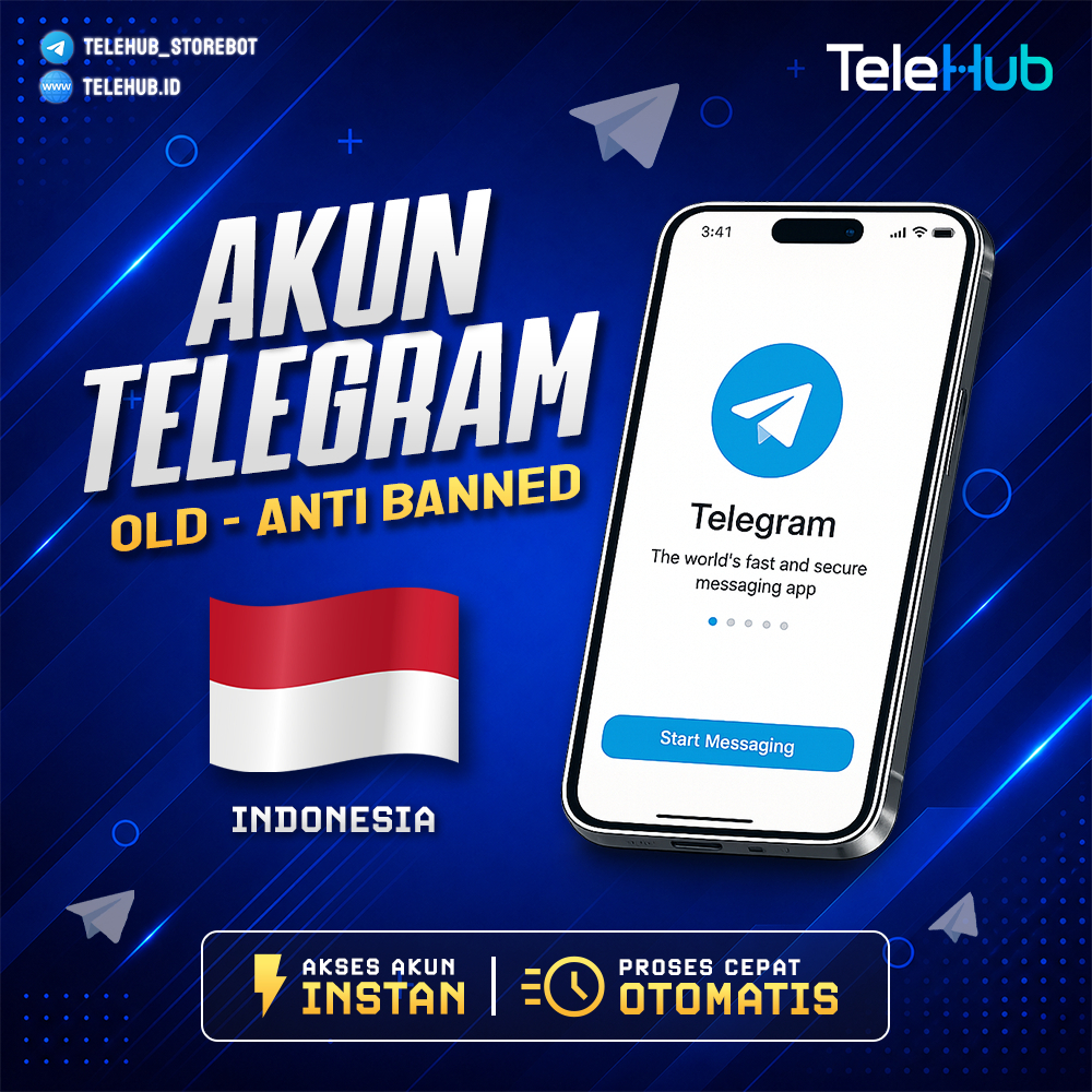 AKUN TELEGRAM INDONESIA | AKUN TUA BERKUALITAS | ANTI BANNED | OLD ID AWET