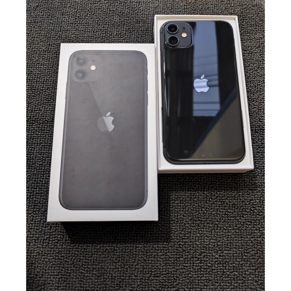 iPhone 11 Bekas Original Fullset, 100% Ori, Garansi 1 Bulan