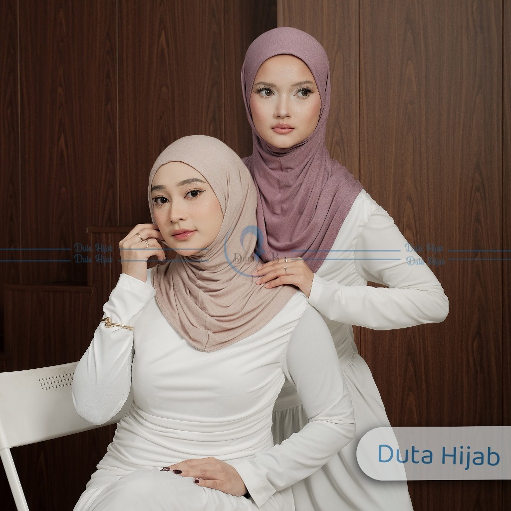 Hijab Instan Non Pad Rayon | Jilbab Instan Malay Rayon Viscose Premium