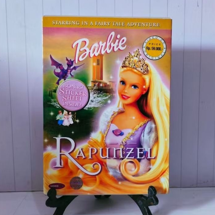VCD BARBIE RAPUNZEL (Original)