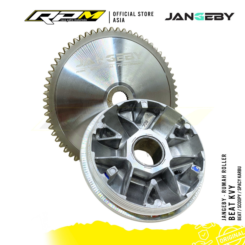 JANGEBY Custom Pulley Beat KVY 13,8 Rumah Roller Beat Karbu Pully Depan Scoopy Spacy Karbu