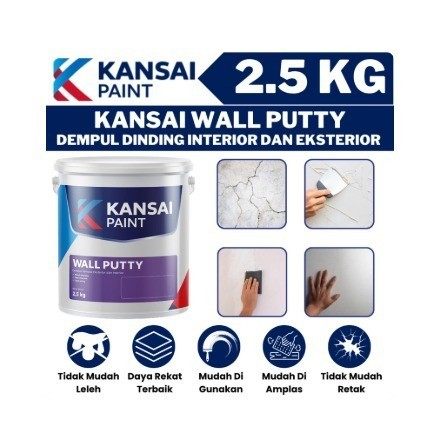 Kansai Wall Putty 2,5 Kg / KANSAI PAINT