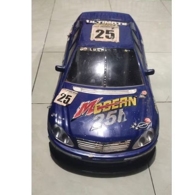 body & kit RC QD besar skala 1:8 model Mercedes Benz