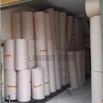Kardus Lembaran Gulungan Corrugated Karton Single Face Roll Gulung
