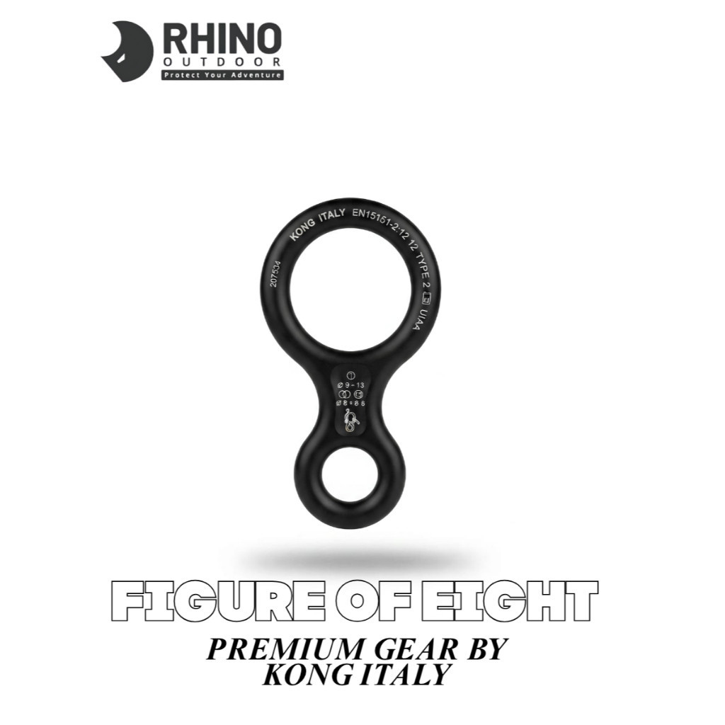 Descender kong figure of eight descender