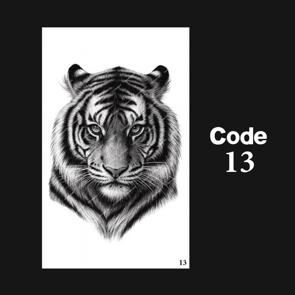 TATOMANIASTORE-Sticker tattoo temporary semi permanent Motif 13