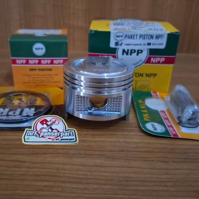 PISTON KIT SEHER SET RING SUZUKI SMASH STD STANDAR 25 50 75 100 (53,5/53,75/54/54,25/54,5 )MM PEN 14
