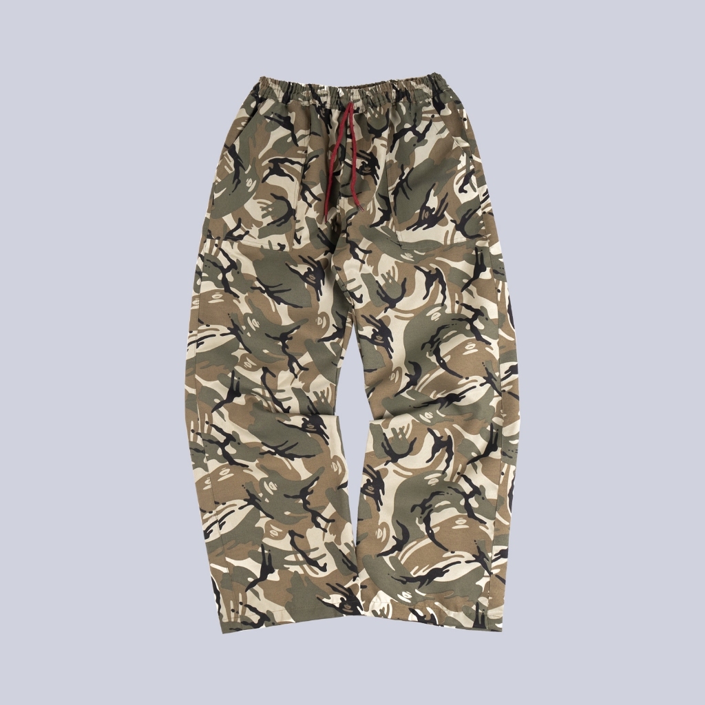 SELATANcoat. Celana Fatigue Camo Relaxed Baggy Pants | Guile