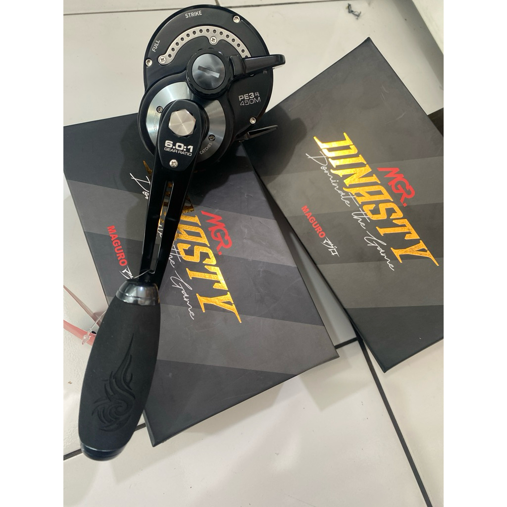 Reel Maguro Dinasty OH MD400HL (Kiri)