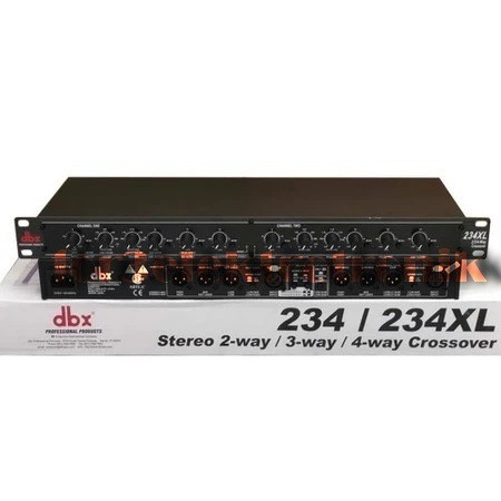 DBX 234XL / DBX 234xl / DBX 234XL / DBX 234xl crossover stereo 2way/3way/4way