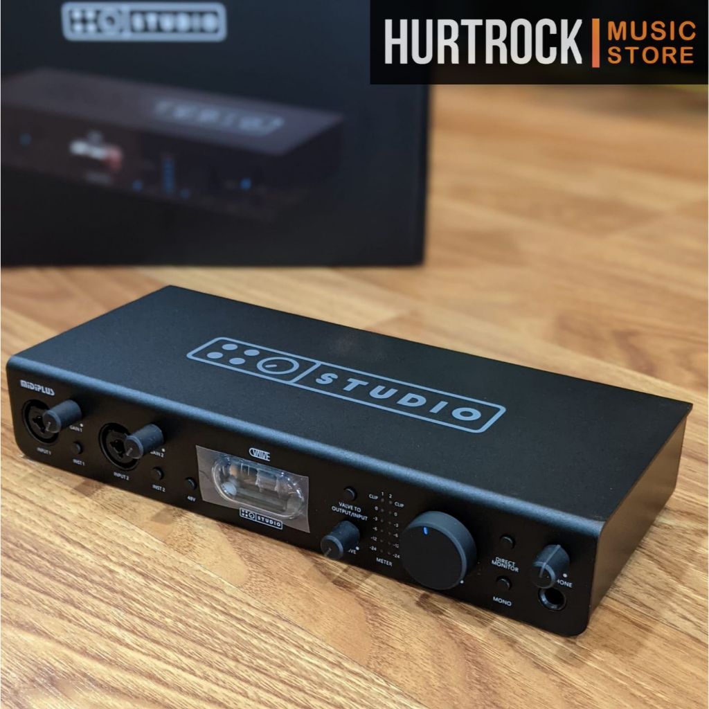 Midiplus Studio Valve Soundcard Recording