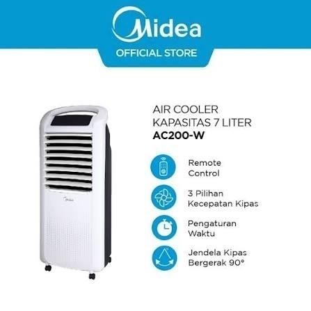 (UNIT EKSDISPLAY) AIR COOLER MIDEA AC200-W