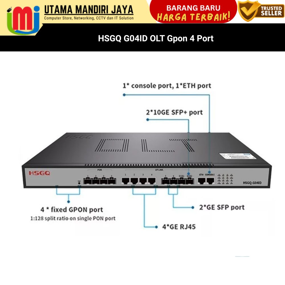 HSGQ G04ID OLT Gpon 4 Port