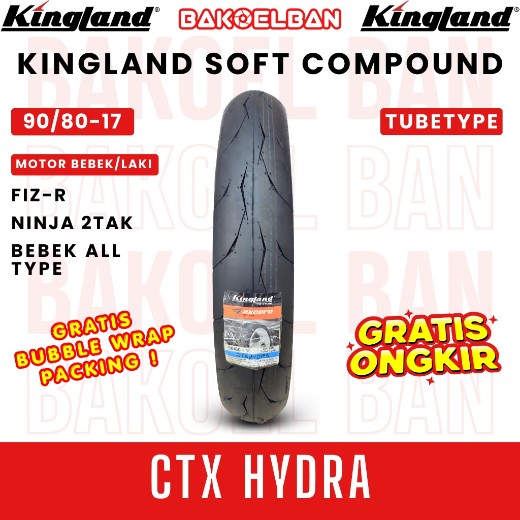 BAN MOTOR KINGLAND CTX HYDRA 90/80-17