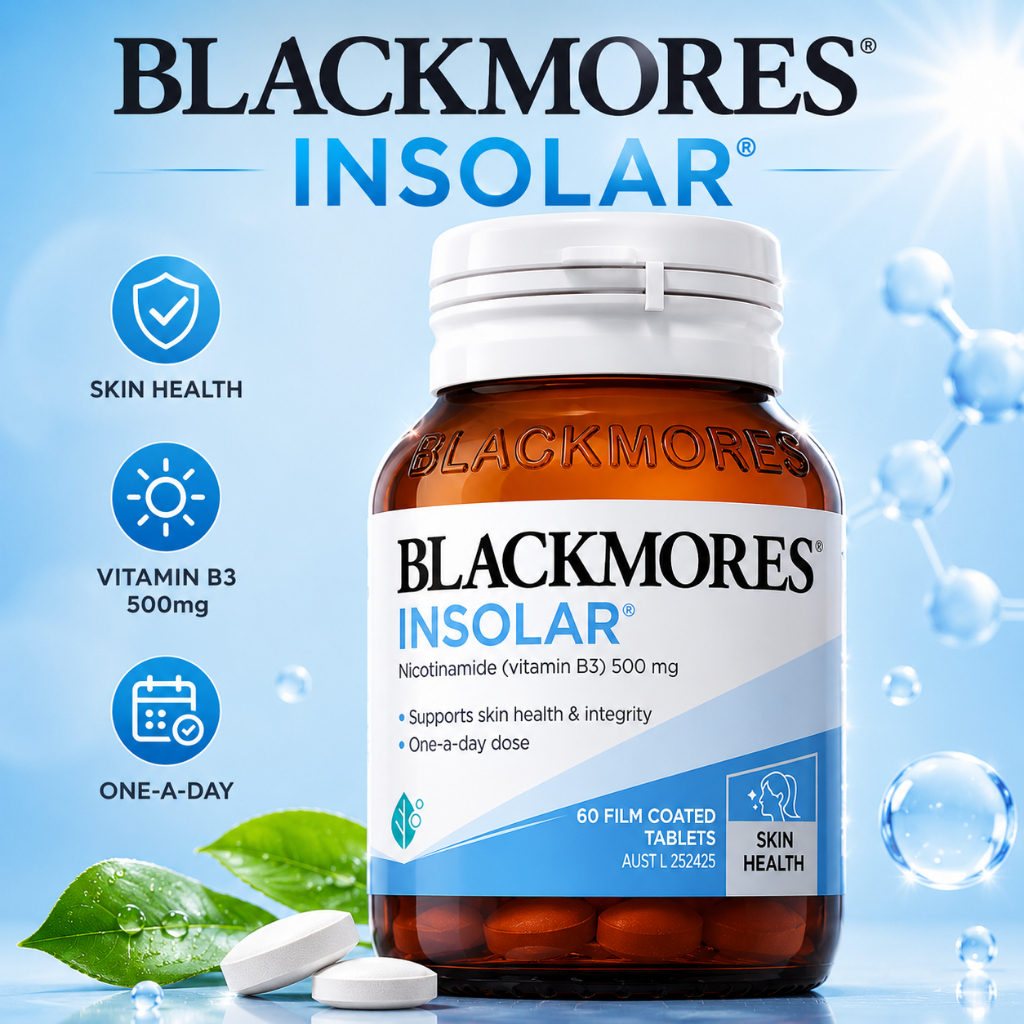 Blackmores Insolar Skin Health Vitamin B3 60 Tablets