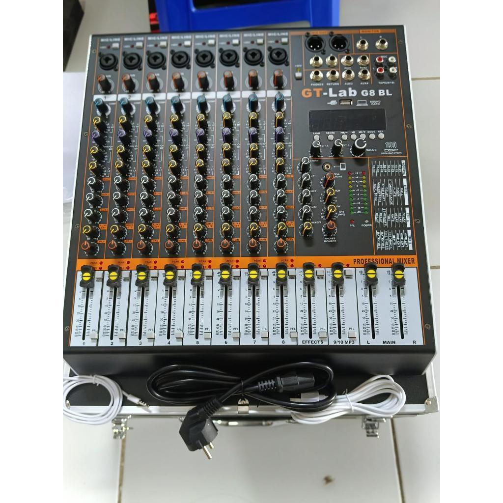 Mixer Audio GTLab8 GT-Lab8 BL GT LAB GTLab GT-LAB G8 G 8 GT Lab8 G8 Original 8 Chanel By RDW 8ch New