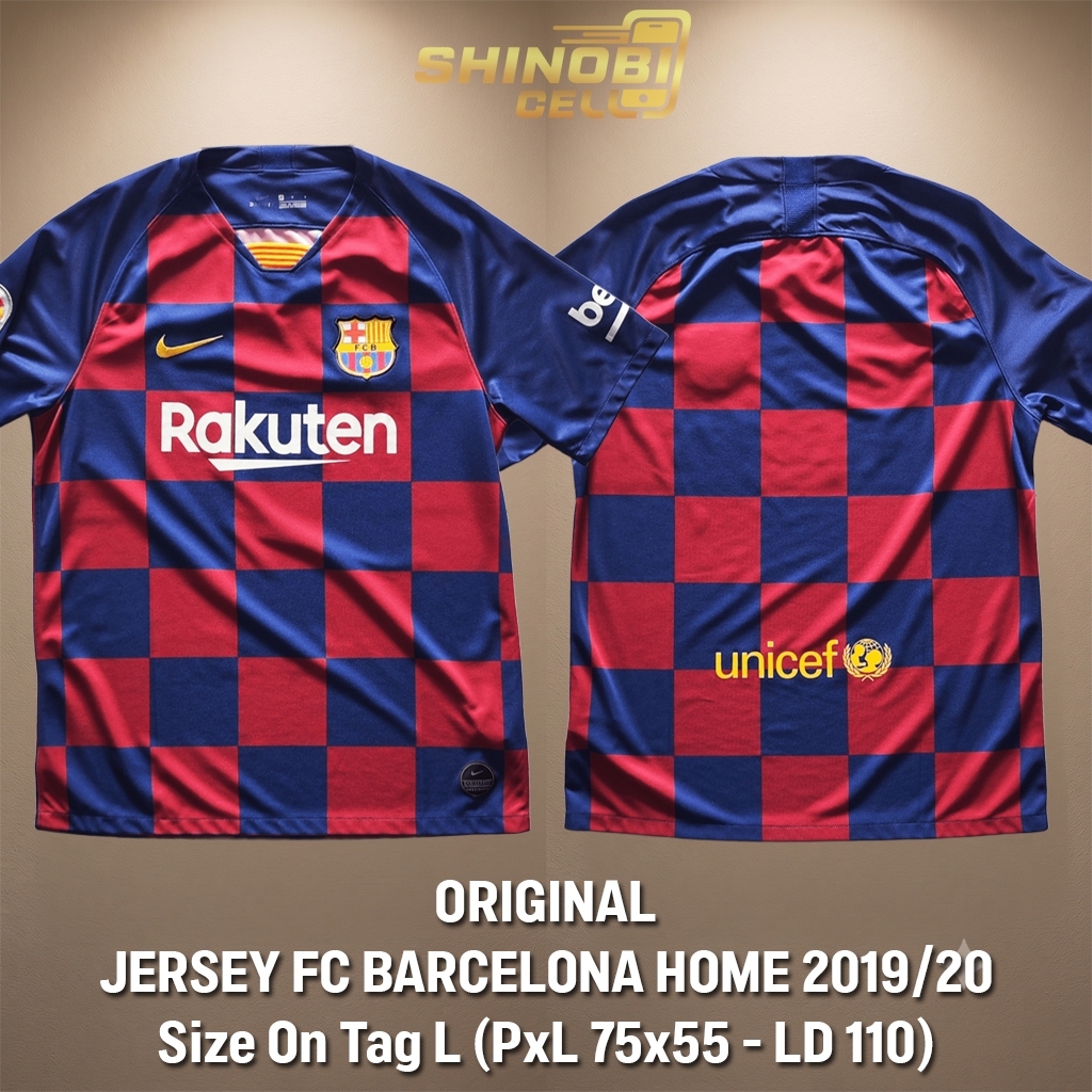 Jersey Barcelona Home 2019 / 20 Barca Size L