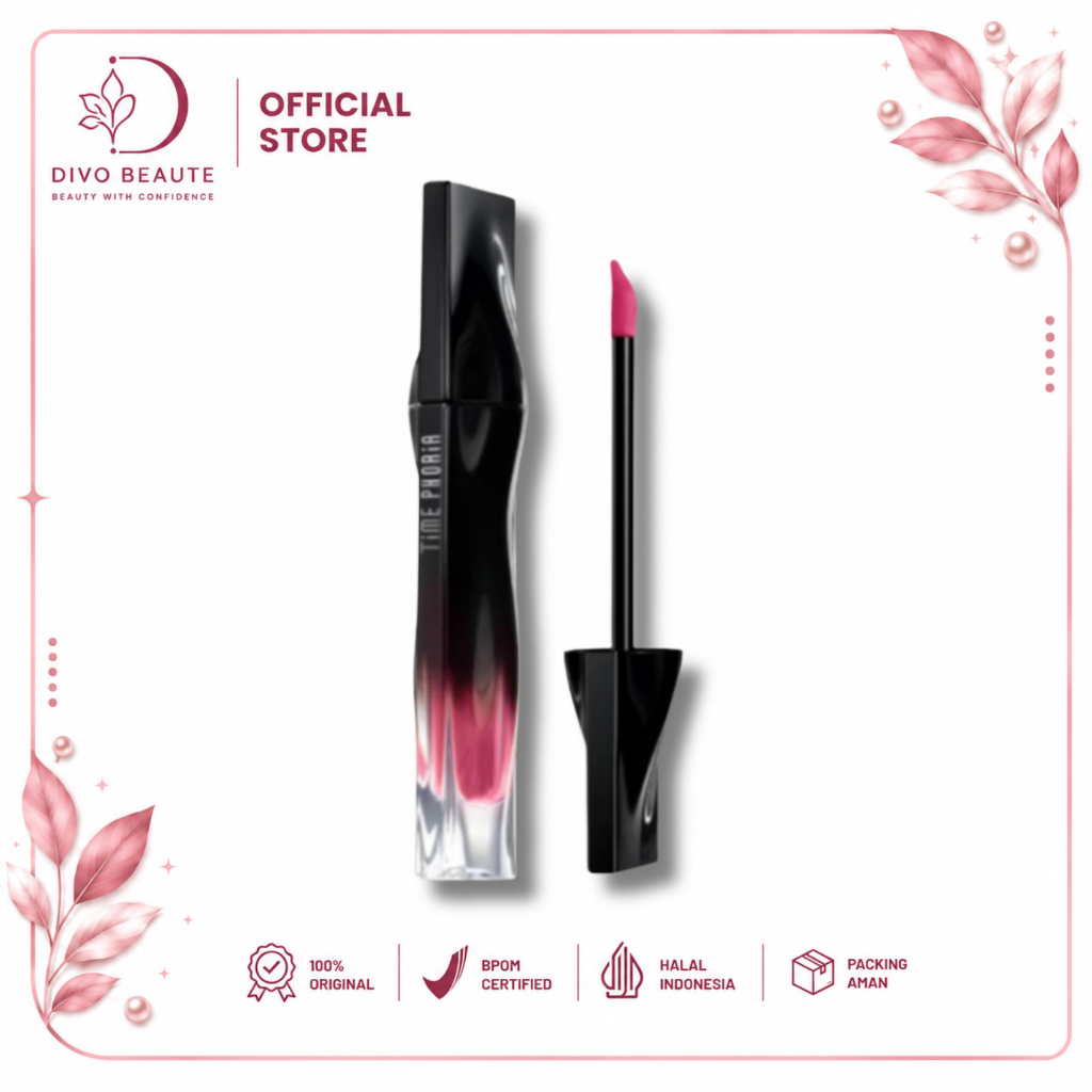 TIME PHORIA Stellar Dust Lip Stain - Liptint Waterproof Transferproof Foodproof Lipgloss Lipstick