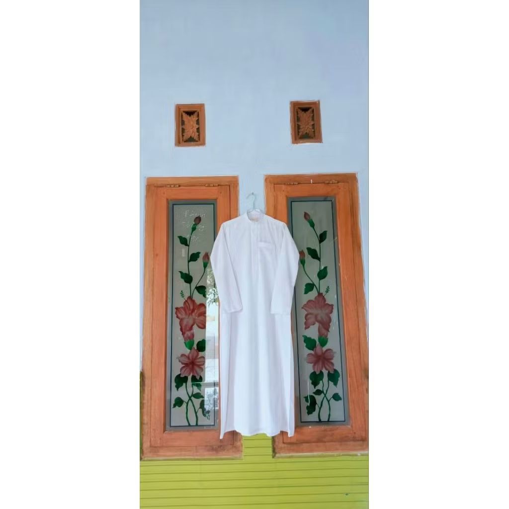 GAMIS ANAK PRIA PUTIH PL BRAND AL NAJMAH