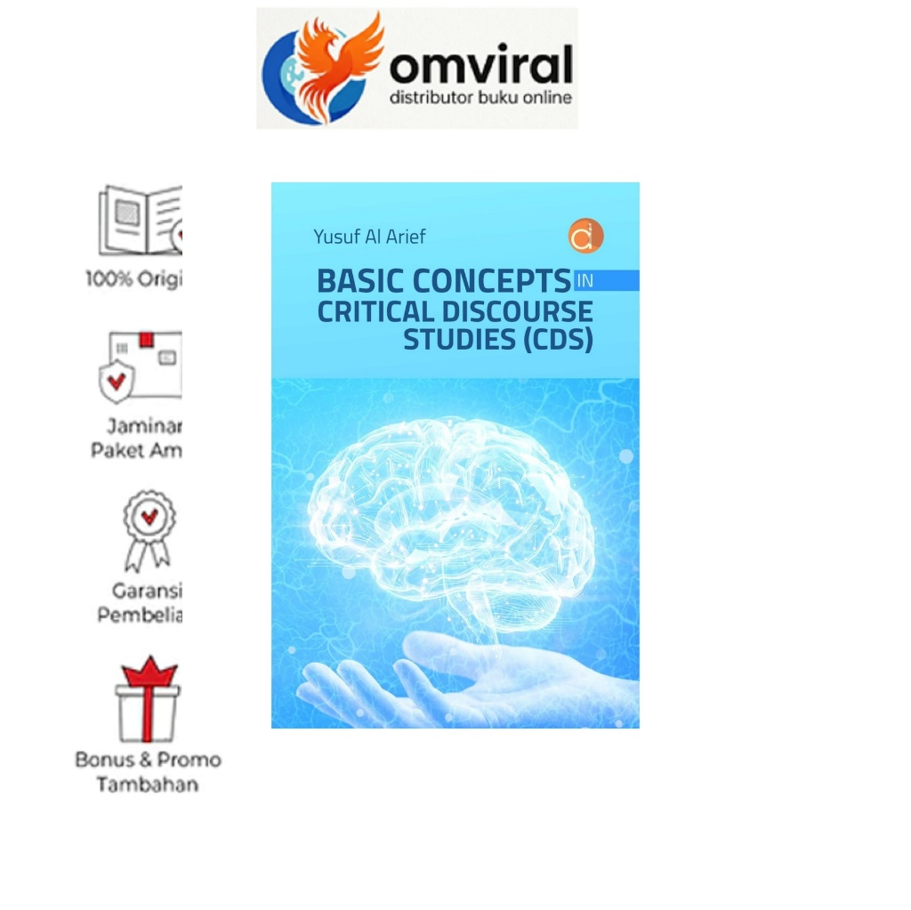 Buku Basic Concepts in Critical Discourse Studies (CDS) | BAHASA DAN SASTRA | 2026 | Deepublish