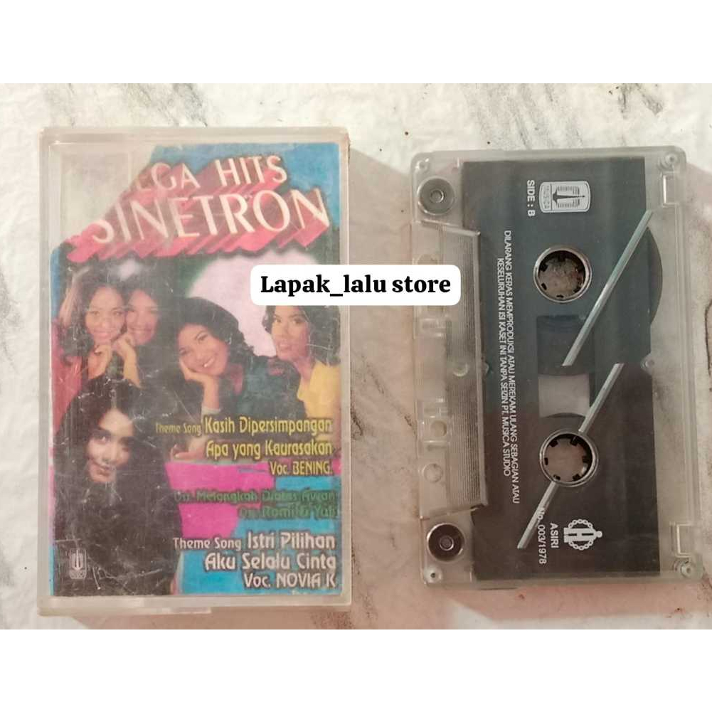 Kaset Pita Lagu Indo Mega Hits Sinetron Original