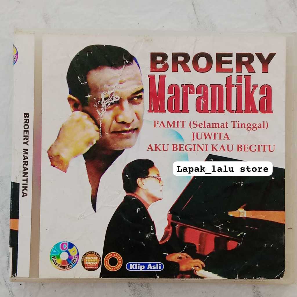 VCD Lagu Indo Broery Marantika Album Pamit