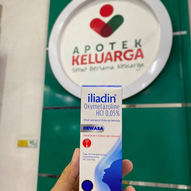 ILIADIN Dewasa semprot hidung 10 ml - untuk hidung tersumbat