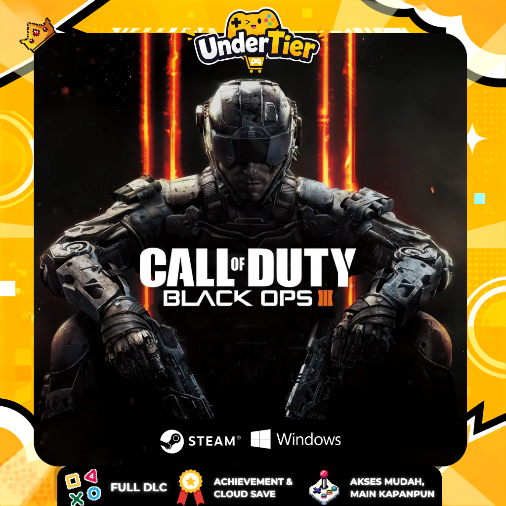 [BONUS 1 GAME] Call of Duty®: Black Ops III | Steam Original | PC | Full DLC | Bebas Antri | Akun Se