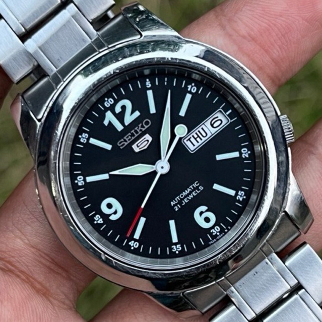 SEIKO 5 SNKE63K1 AUTOMATIC BLACK MILITARY