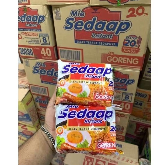 MIE SEDAP GORENG INSTAN 1 DUS