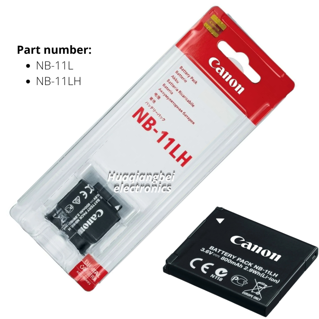 Baterai Canon IXUS 125 HS, Baterai Canon IXUS 132, Baterai Canon IXUS 135, Baterai Canon IXUS 140, B