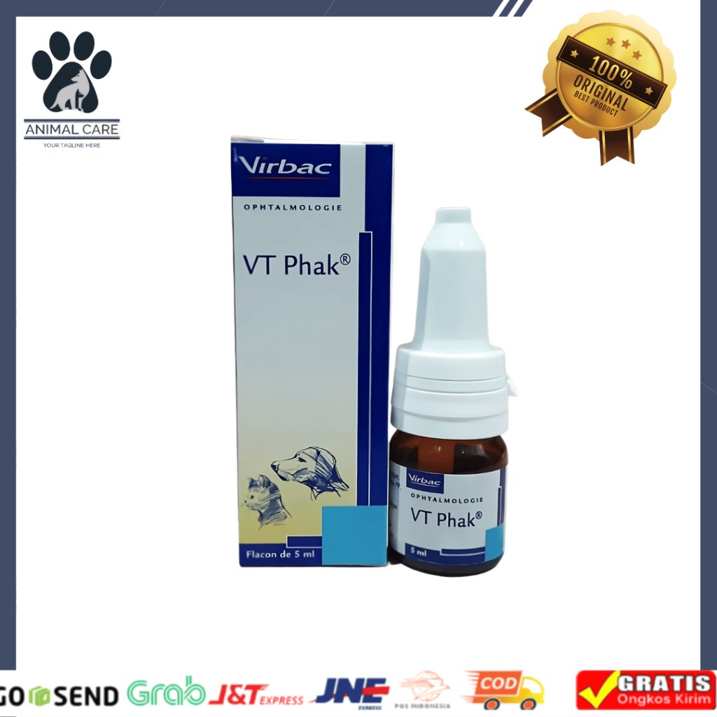 Virbac VT Phak Original - Suplemen Kesehatan Mata Anjing & Kucing