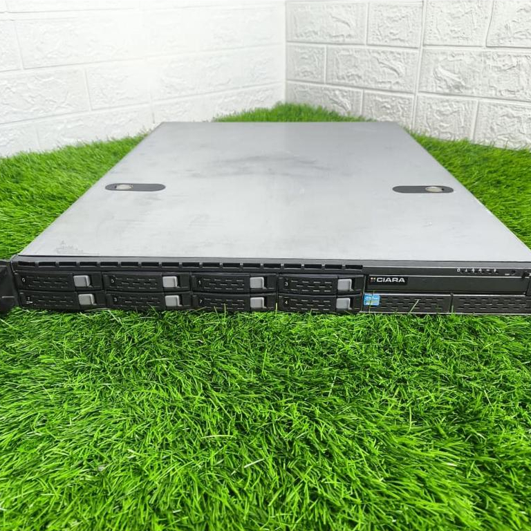 Server Ciara 1U Xeon 8Core Cpu 8Gb Ram 2x Sfp+ 10G Mikrotik X86 lv6