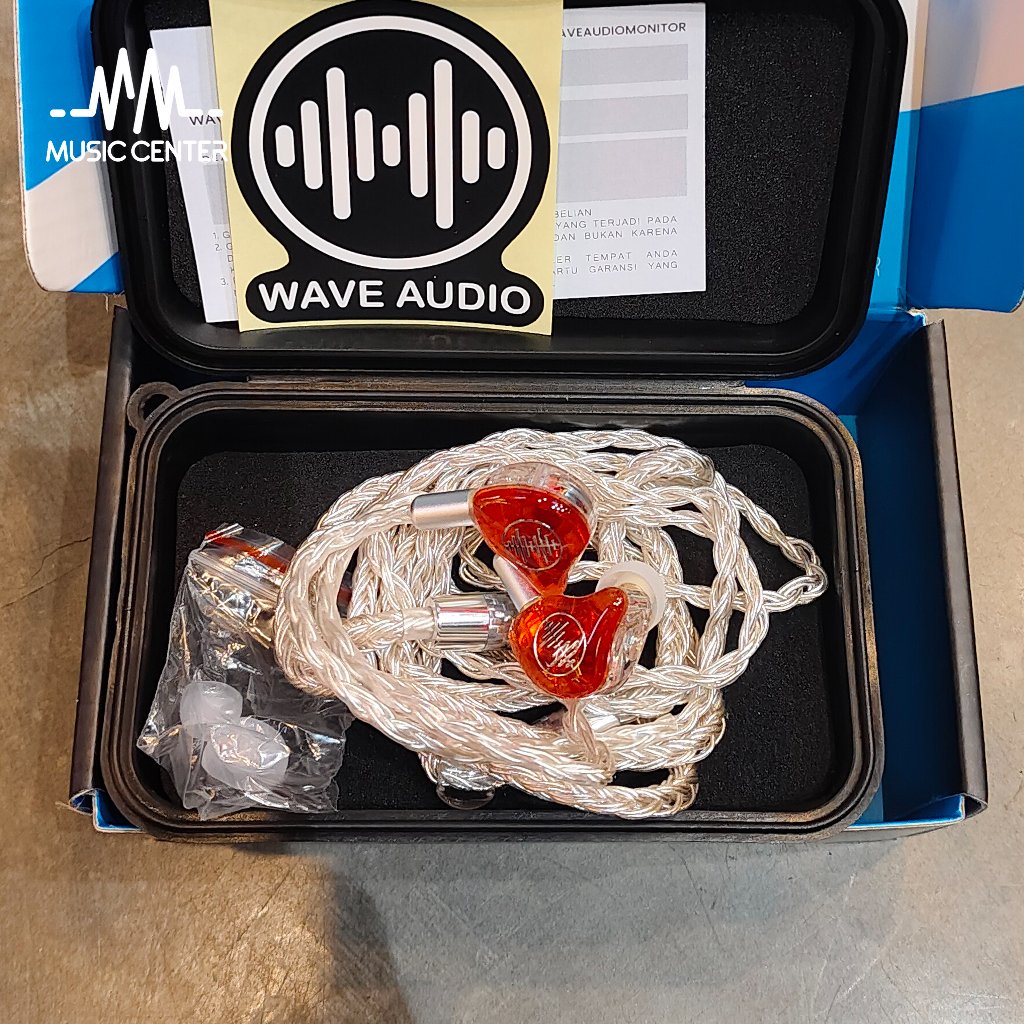 WAVE3HU IEM Flat In Ear Monitor Panggung Triple Driver