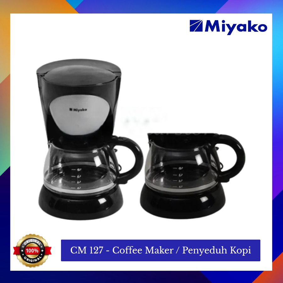 Miyako CM 127 Coffee Maker - Mesin Penyeduh Kopi CM127