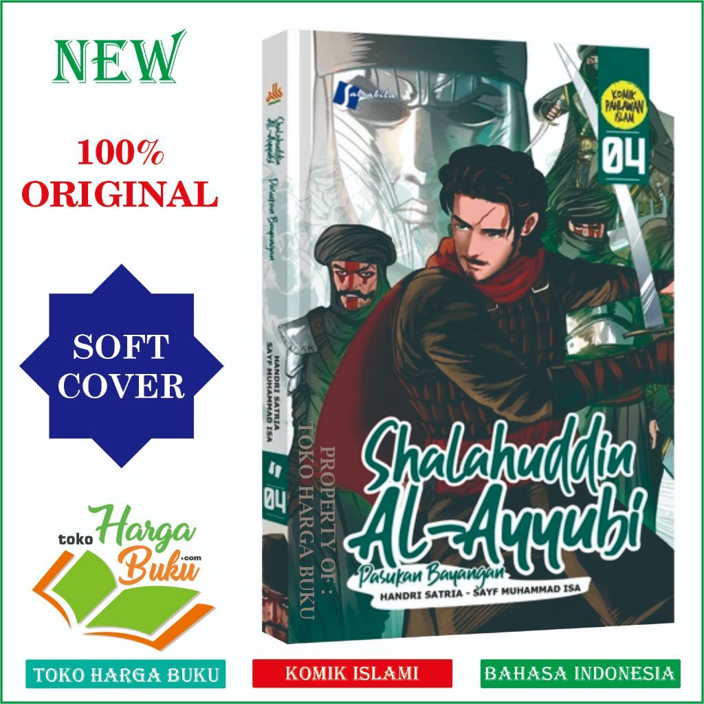 Foto Komik Shalahuddin Al-Ayyubi Jilid 4 Melawan Bayangan Buku Anak Pahlawan Islam Salsabila Pustaka Al-Kautsar Kids