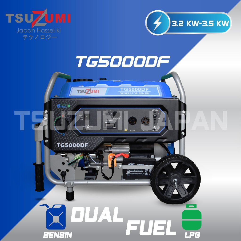 Genset 3000watt Mini Portable Silent Open / Genset Bensin Solar 3KW