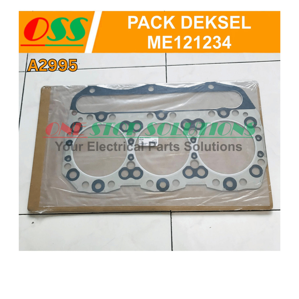 PACK DEKSEL GASKET CYLINDER HEAD ME121234 UNTUK ENGINE MITSUBISHI 6D40