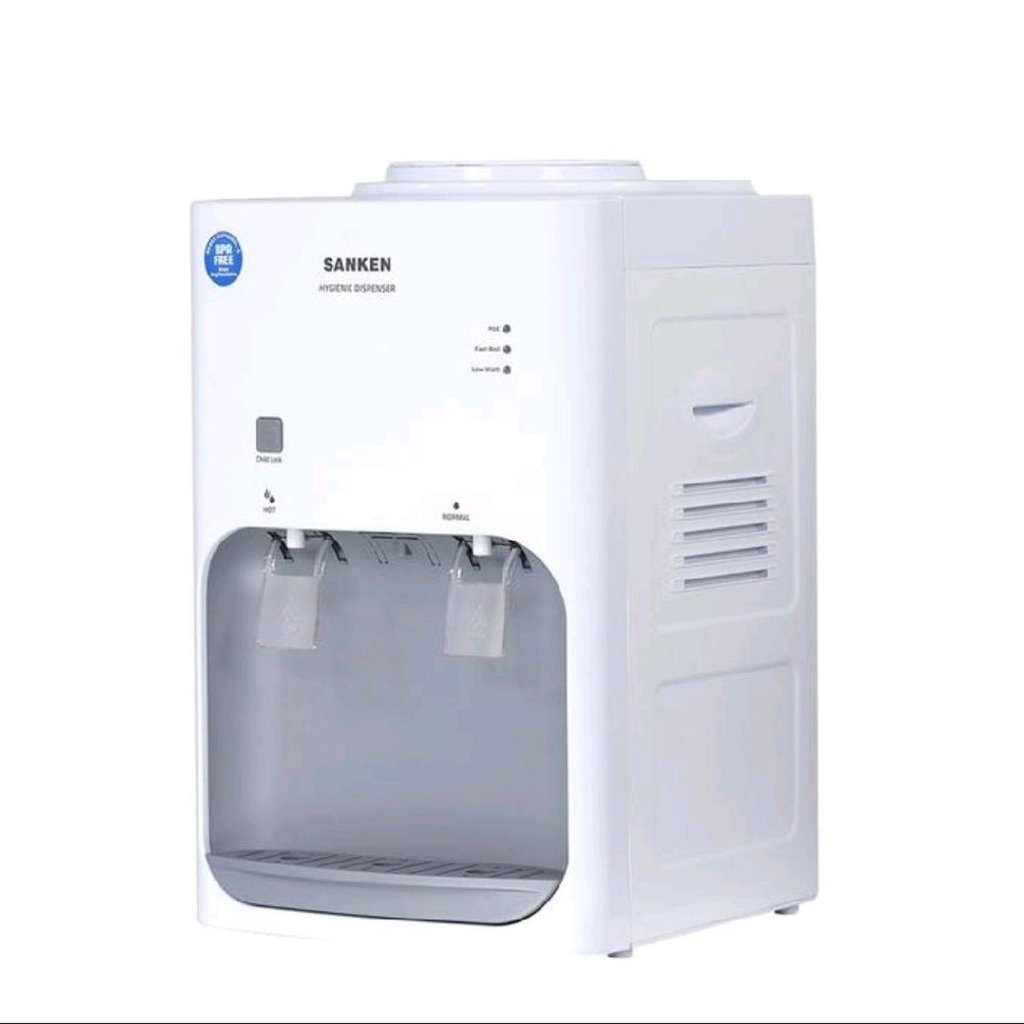 SANKEN Dispenser Portable Dispenser Galon Meja 2 Kran Hot NOrmalHWN K-10 HWN K10