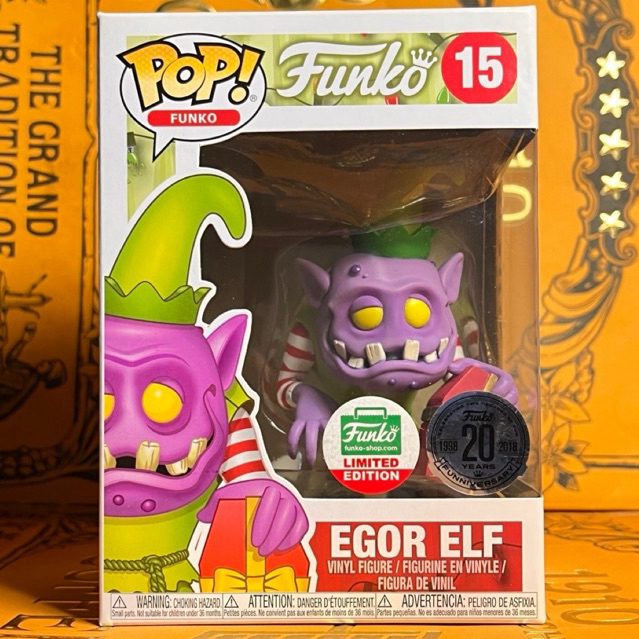 Funko Pop Egor Elf #15 | Funko Shop 20th Anniversary