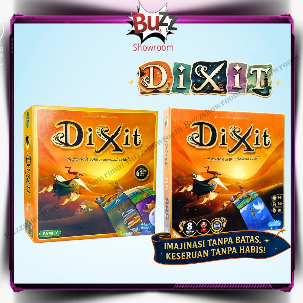 Dixit Board Game Card Games Family