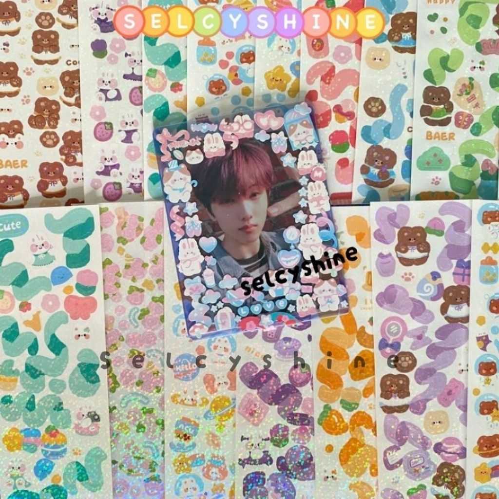 [Selcyshine] Sticker Deco Korea / Korean Sticker / Sticker Korea (ISI 10) / Sticker Sellkor / Sticke