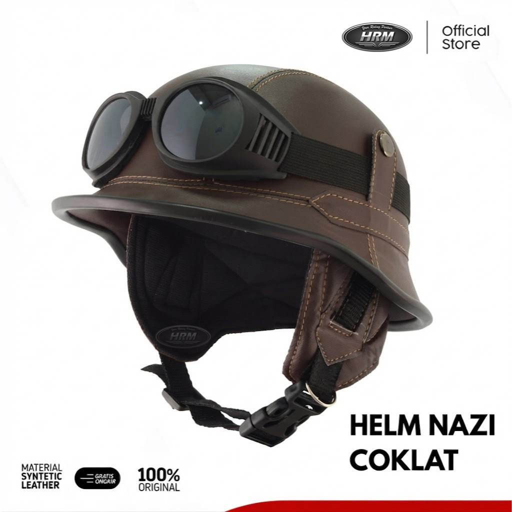 Helm Chips Vintage Helm Club Helm Retro + Kacamata